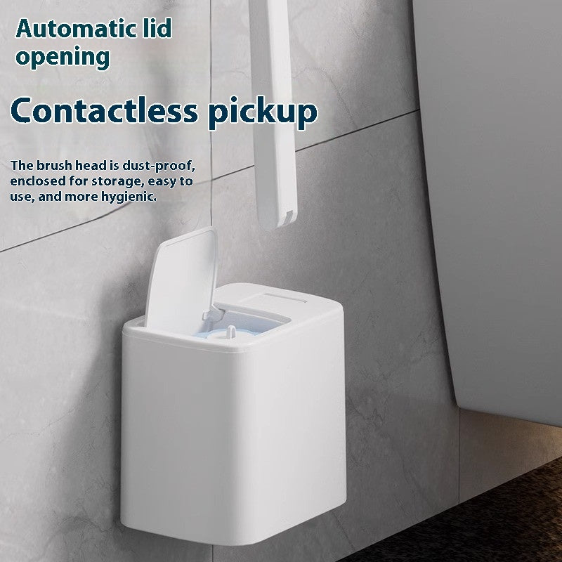 Disposable Toilet Brush Set Household Bathroom Without Dead Angle